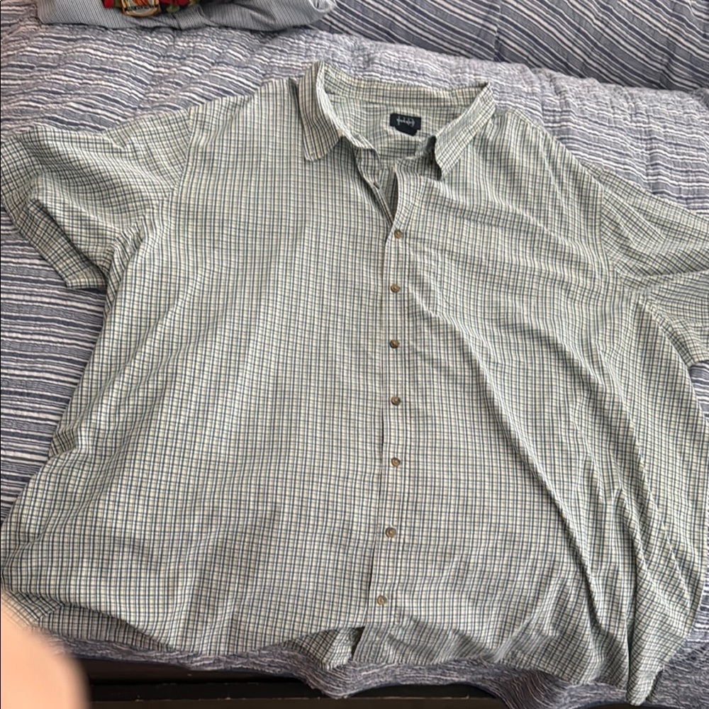 Harbor Bay Green Plaid Shirt 2 available
